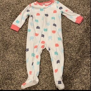 Carter’s Zip up Fleece Pajamas